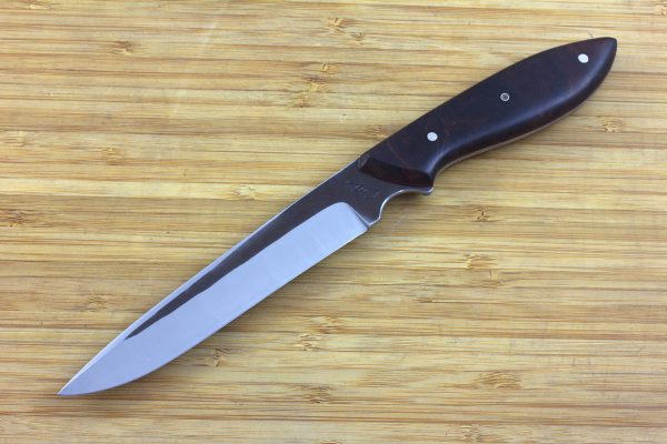 *LIMITED* 250mm Standard Outdoor Knife, Forge Finish, Ironwood - 130grams
