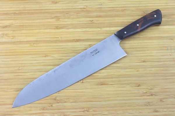 8.05 sun Muteki Series Kitchen Knife #208, Ironwood - 170grams