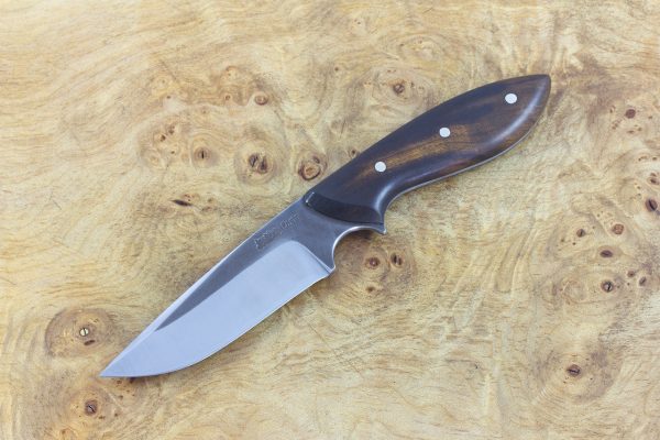 190mm Muteki Series 'Perfect' Neck Knife #172, Ironwood - 91grams