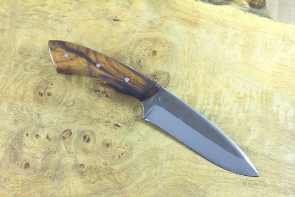228mm Muteki Series Whitecrane Camp Knife #18, Ironwood - 151 grams