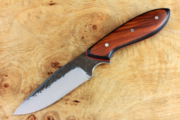 197mm Vex Clip Neck Knife, Hammer Finish, Prototype - 86grams