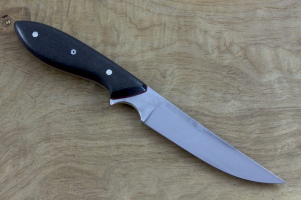 183mm Persian Neck Knife, Forge Finish, Carbon Fiber - 65grams
